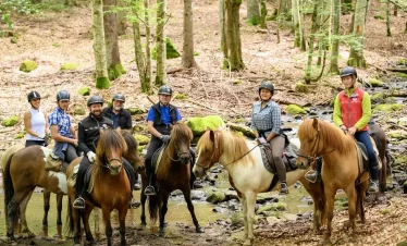 randonnée équestre en Roumanie
