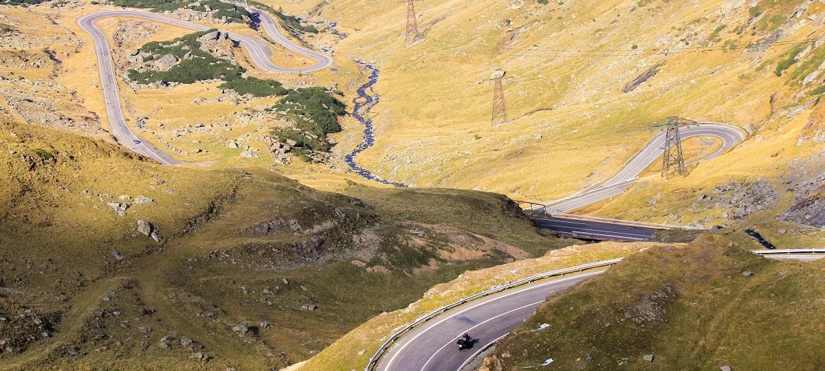 route moto roumanie
