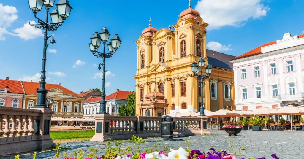 place de l'union Timisoara