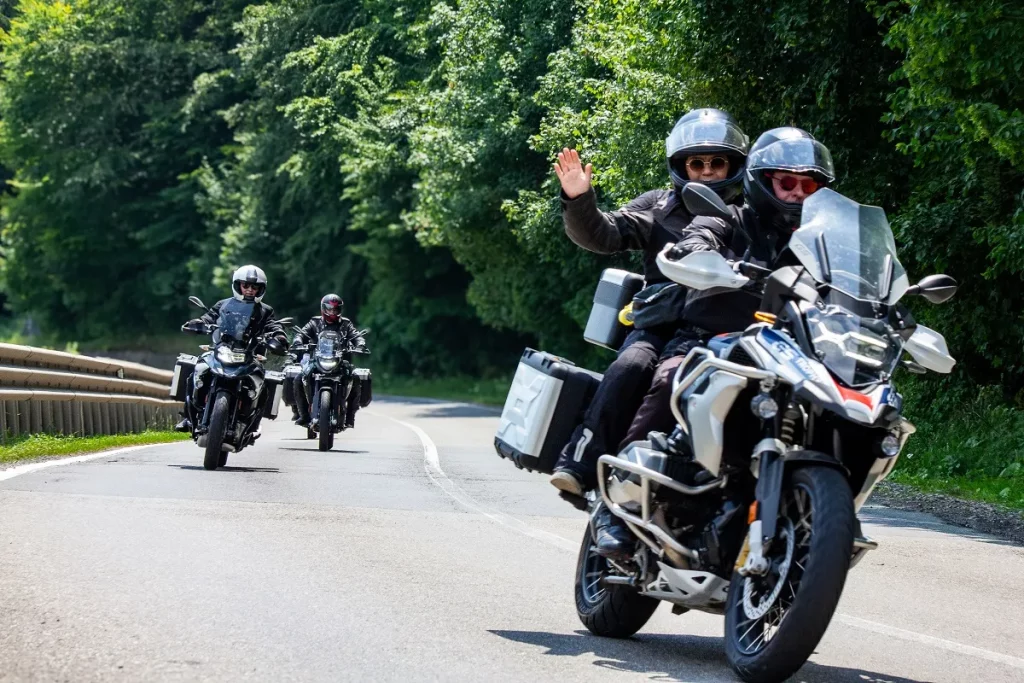 road trip moto en Roumanie